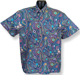 Mardi Gras Hawaiian Shirt